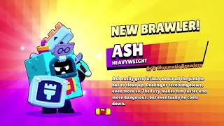 Yeni Karakter ASH çıkma anı #BrawlStars #Ash