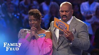 Can the Curneys get to $40,000 in Fast Money? | Family Feud Can the Curneys get to $40,000 in Fast Money? | Family Feud