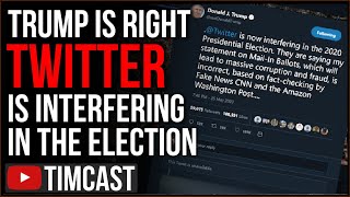 Trump Is RIGHT, Twitter Is Interfering In The Election With FAKE NEWS "Fact Check" On Voter Fraud
