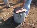Foundation Posts for a shipping Container Home.mov