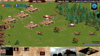 AoE 2vs2 Assyrian BiBi, Thầu vs Chim Sẻ, ĐXC Ngày 30-9-2018