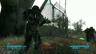 Fallout 3 Albino Radscorpion Vs Enclave Vs Bos Outcast