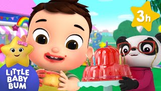 Jelly On a Plate | LittleBabyBum 3 HRS | Moonbug Kids - Cartoons & Toys