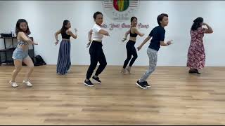 Caliente Dance Studio Singapore Bachats Solo Shines Cl Demo Shakira, Ozuna - Monotonía