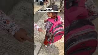 Bocil Bawa Anak Kambibg Ke Sekolah