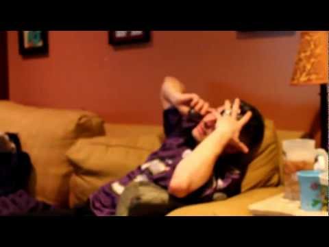 Ravens fan goes nuts! Part 2