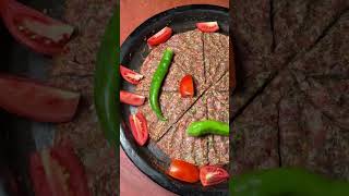 Turkish Big Round Meat Kebab Türk Büyük Yuvarlak Et Kebabı