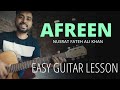 Afreen Guitar Lesson | Nusrat Fateh Ali Khan | Ms Academy