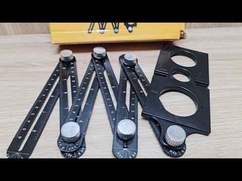 THƯỚC ĐA NĂNG :ĐÁNH DẤU SÀN NHÀ, GẠCH, GỖ ....CỮ KHOÉT LỖ GẠCH, GỖ... | 0823978258 SHOPTOOL