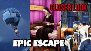 Evil Nun: The Broken Mask Epic Escape With The Hot Air Balloon Let's Take A Closer Look