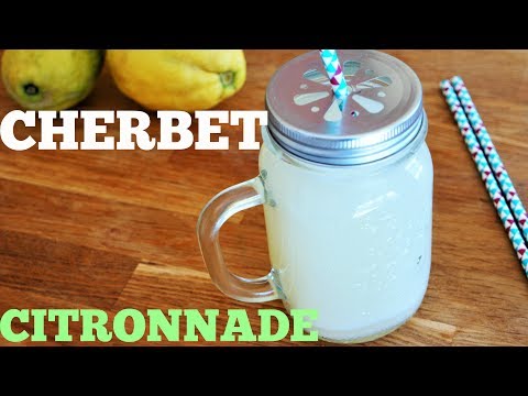 CHERBET CITRONNADE ALGÉRIENNE