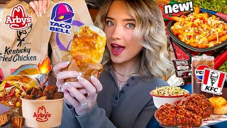 Eating New Fast Food Menu Items For 24 Hours