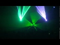 DE DE MOUSE laser show「untitled beats2」