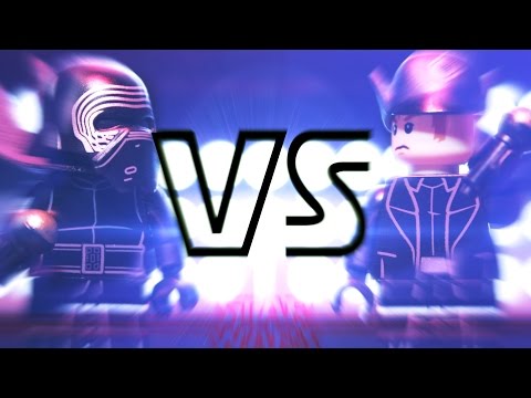 KYLO REN VS GENERAL HUX - LEGO Star Wars Rap Battle