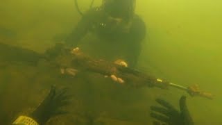 Found Assault Rifle Underwater in River While Scuba Diving! (Police Called) Found Assault Rifle Underwater in River While Scuba Diving! (Police Called)
