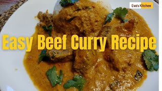 #beefcurry #beefrecipes #evaskitchen Easy Beef Curry Recipe