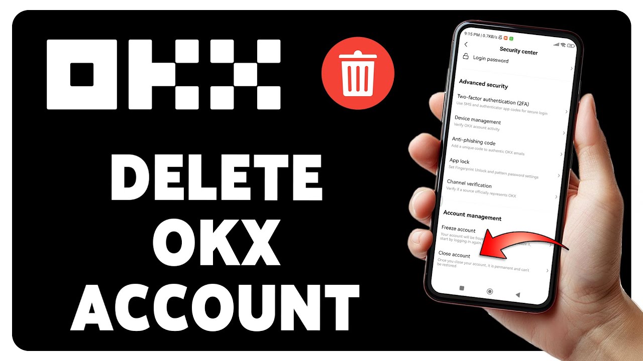 How To Delete OKX Account 2024 | Permanently Close OKX How To Delete OKX Account 2024 | Permanently Close OKX