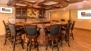Basement Remodel with Amazing Custom Bar | KLM Builders