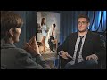 Ashton Kutcher interview - NO STRINGS ATTACHED - Art of cuddling