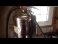 Fire Extinguisher becomes a Compressed Air Cylinder ? Yep! :-)