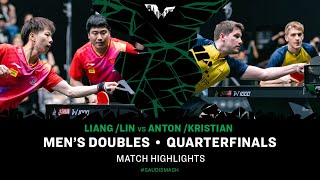 Liang Jingkun/Lin Gaoyuan Vs Anton Kallberg/Kristian Karlsson | Md Qf | Saudi Smash 2024