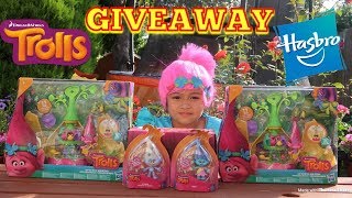 Dreamworks Trolls Camp Critter Pod Playset Blind Bags Collectible Figures Unboxing and Giveaway