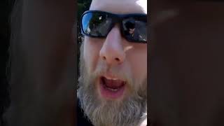 Security Guard Tries To Move Photographer Away Standing On The Public Eat