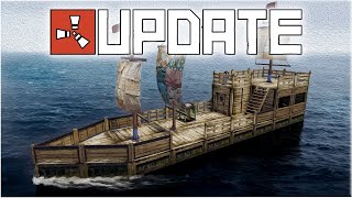 Rust Yeni Tekne Yapımı Deniz Güncellemesi Casino Ve Yeni Adalar New Update Rust Türkçe