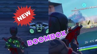 New Boombox Is Op Fortnite Boombox Gameplay