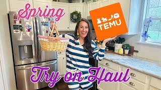 TEMU HAUL | Spring Try On Haul With Prices | Cutest Clothes, Jewelry & More