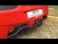 Ferrari 458 Italia İzmir egzoz sesi