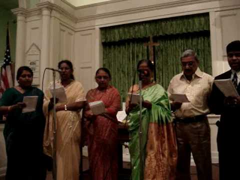 FirstBaptist Church Telugu Service Aradhana paatalu-newjersey...