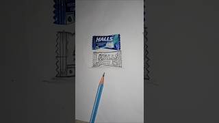 How To Draw Halls Flavoured Chocolate
