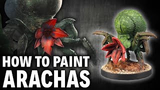 - How To Paint Arachas The Witcher Old World Boardgame