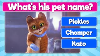 How Much Do You Know About Puss In Boots The Last Wish
