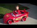 Fisher Price Power Wheels Lightning McQueen, Thanks Grammy