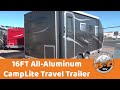 16FT All-Aluminum CampLite Travel Trailer