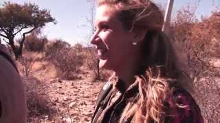 Jim Shockey Eva Shockey Hunting With Jofie Lamprecht Safaris In Namibia Jim Shockey Eva Shockey Hunting With Jofie Lamprecht Safaris In Namibia