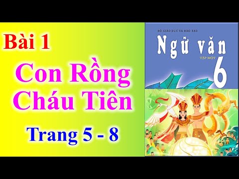 Ngữ văn Lớp 6 Bài 1 – Con rồng cháu tiên