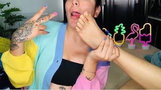 Asmr T0Cand0 Las Patas De Mi Herman4 Yeya