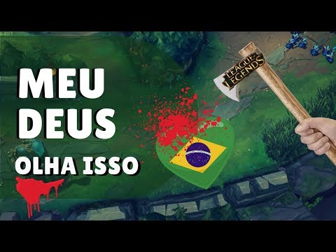 ERROS BOBOS NO COMPETITIVO BRASILEIRO DE LEAGUE OF LEGENDS