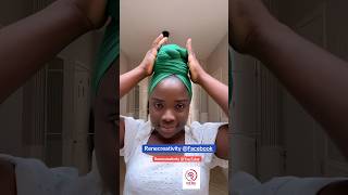 Turban Headwrap For Short Hair, Braids And Locs