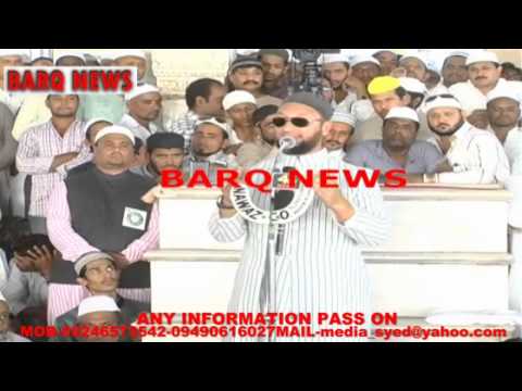 BARQ NEWS..SPEECH OF AIMIM SUPREMO ASADUDDIN OWAISI AT MECCA...