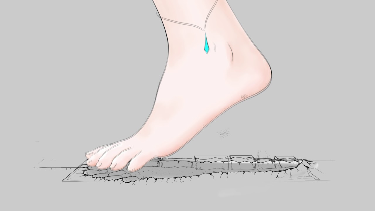 Giantess feet barefoot