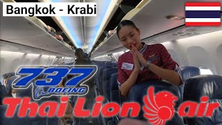 Thai Lion Air 737-900Er Experience Bangkok Dmk Krabi Kbv