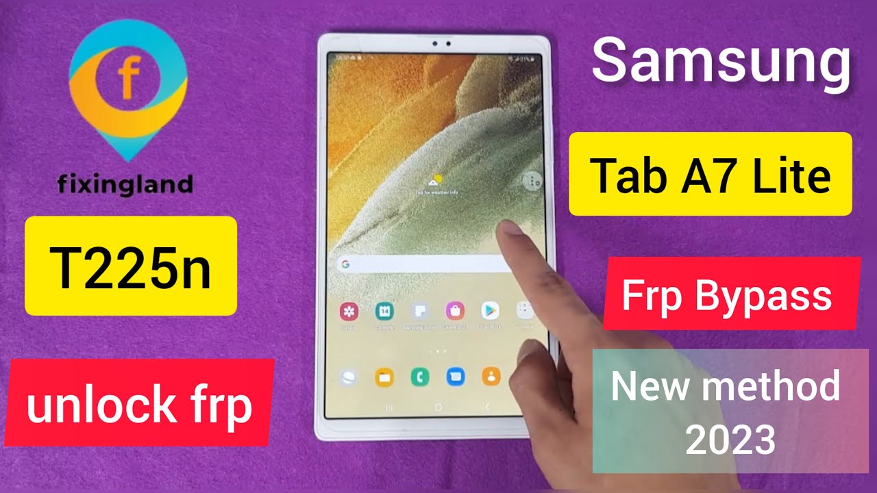 FRP bypass / SAMSUNG Tab A7 Lite (SM-T225N) android 11 FRP bypass / SAMSUNG Tab A7 Lite (SM-T225N) android 11