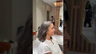 Boyali Beyaz Saç Doğallaştirma