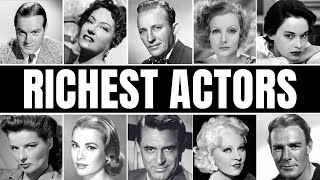 19 Richest Actors In Den Age Of Hollywood Unbelievable Wealth
