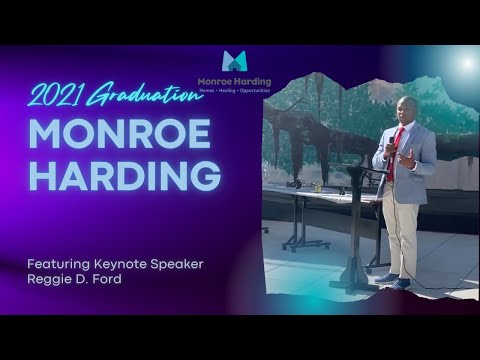 Reggie D. Ford  - Monroe Harding Keynote Speech