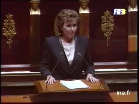 Assemblée nationale discours politique d'Edith Cresson